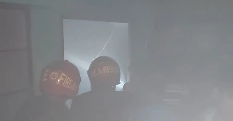 বরগুনায় আইসক্রিম কারখানায় আগুন